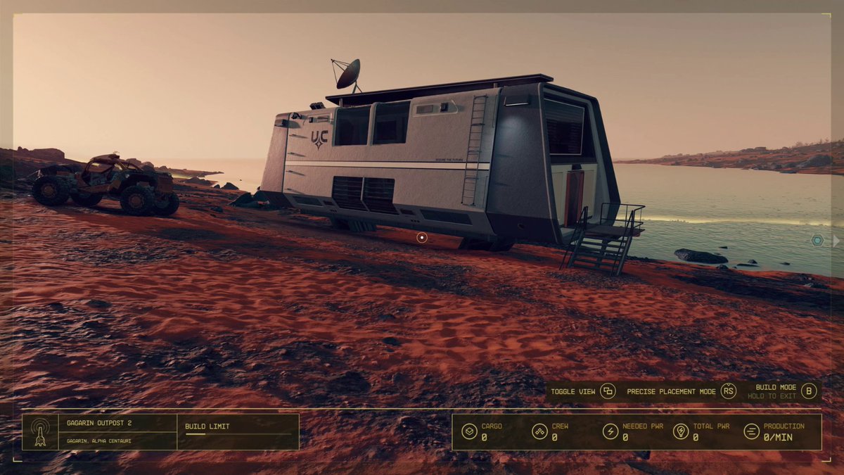 Anywhere in the galaxy can be home when you deploy your prefab Elevated Cabin!