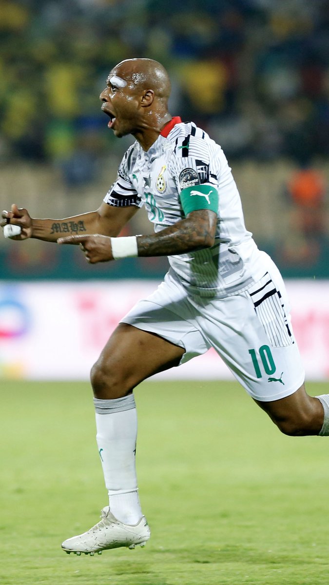 André Ayew. A goal worth every bit of that celebration. 🇬🇭 #TotalEnergiesAFCON2021