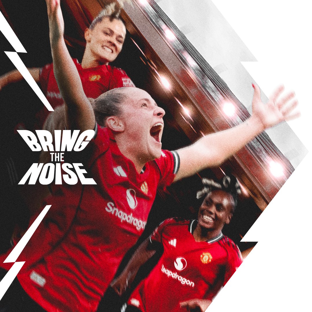 It's one week until #WSL derby day! 🔴⚔️🔵 Manchester United Women need your support at Old Trafford 🫵🎟️
