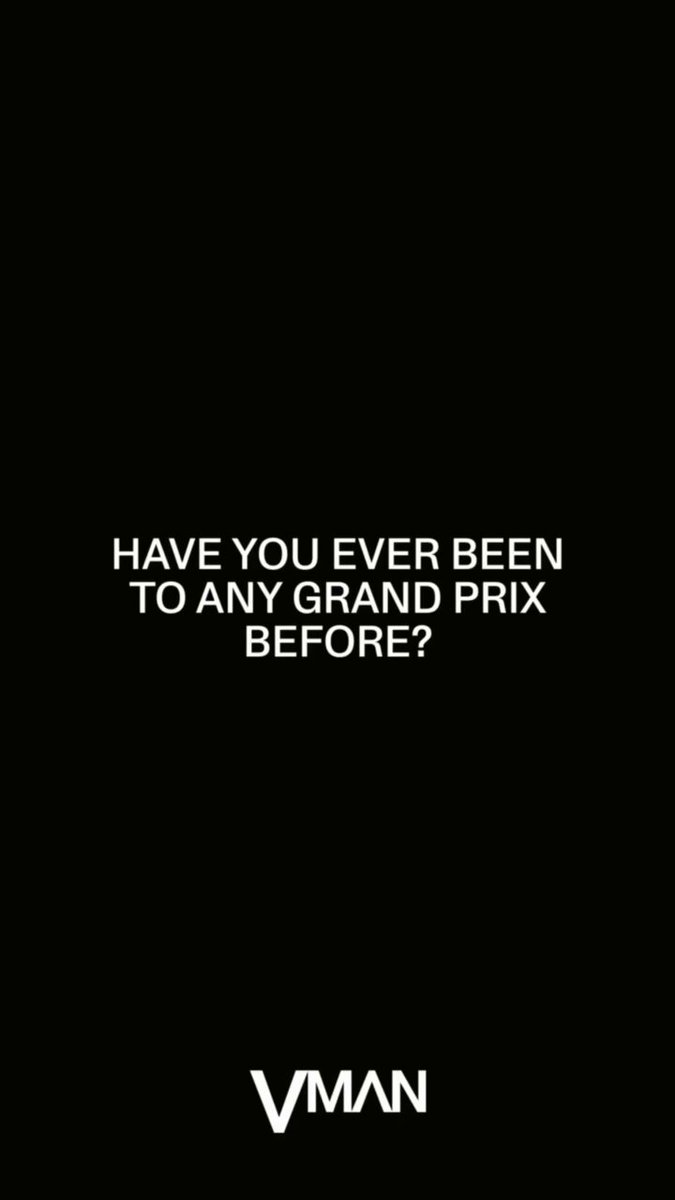 #FELIX revealed that he had been invited to the Grand Prix several times before but was never able to attend due to his schedule (via VMAN Magazine). #FELIXxADIDAS