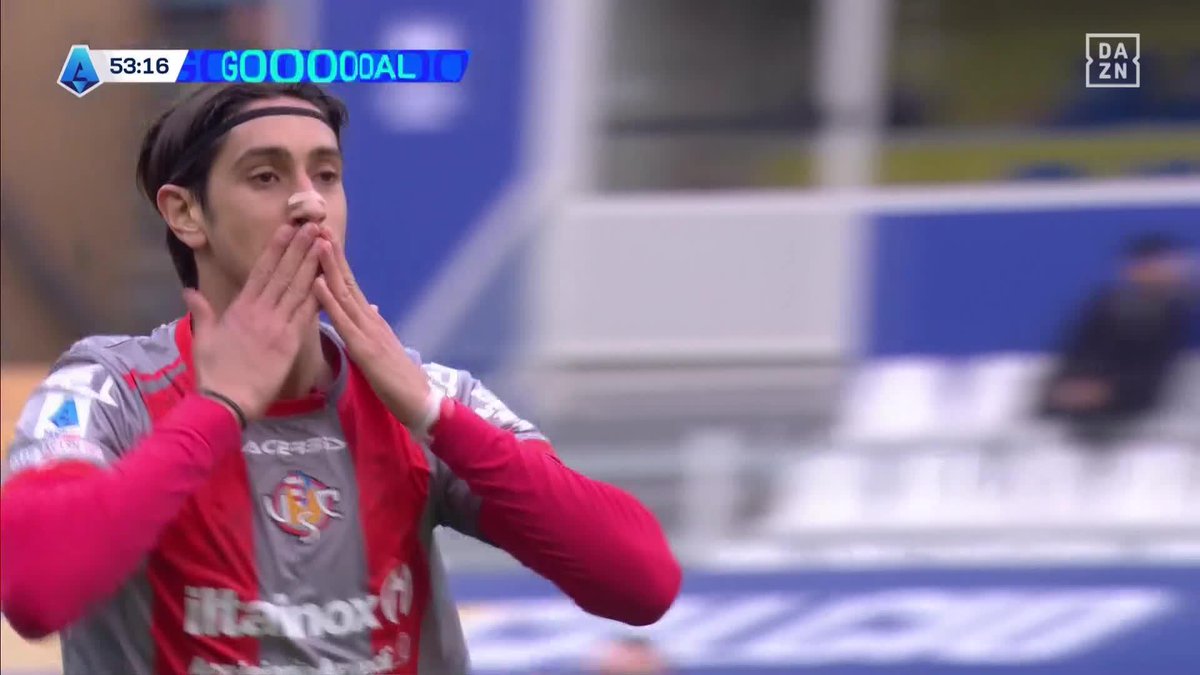 まるでイーグルショット🦅 🇲🇦マレフ 超低弾道ミドルが炸裂 セリエAでは21/22シーズン以来のゴール 🇮🇹セリエA第30節 🆚パルマ×クレモネーゼ 📺DAZN ライブ配信中 #セリエA #だったらDAZN