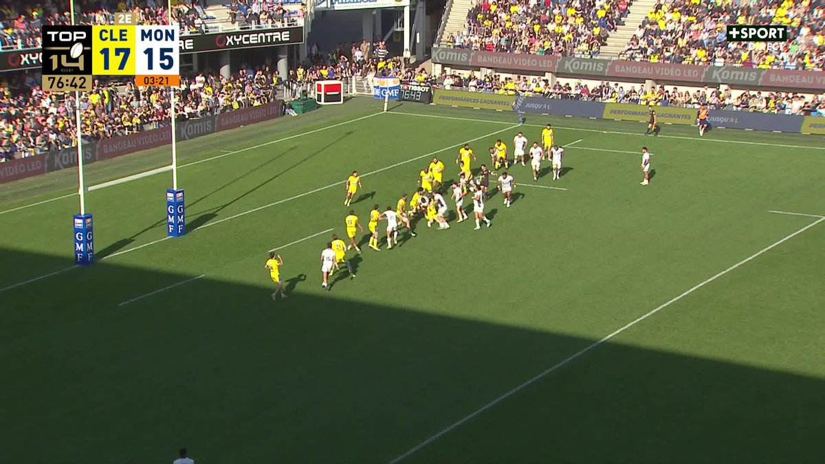 L'EXPLOIT DE MONTPELLIER SUR LA PELOUSE DE CLERMONT 🤩 Réduit à 14 à l'heure de jeu, le Montpellier Hérault Rugby s'impose dans les derniers instants et grimpe provisoirement à la deuxième place 🙌 #ASMMHR