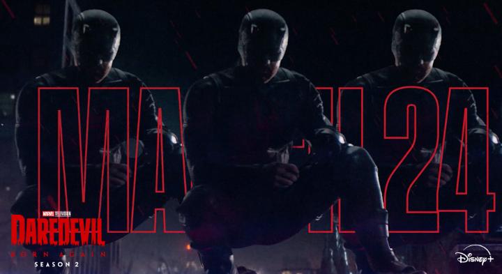 The Devil vs. The Kingpin. Marvel Television's #DaredevilBornAgain Season 2 is coming to Disney+ on March 24.
