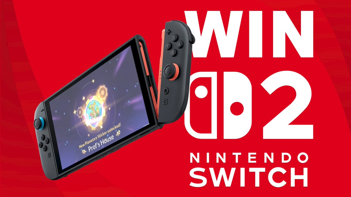 WIN NINTENDO SWITCH 2 🚨 We're hosting a HUUUGE giveaway to give back to our wonderful community and share the love for games 🫶 Take part today and win Nintendo Switch 2, games, merch and more: