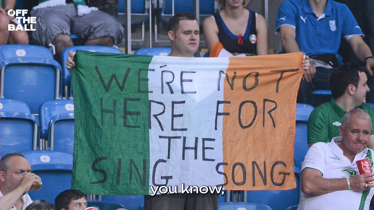 🗣️ 'It's the people's game! It's the game that reaches the widest and deepest parts of every corner of the country!' As the week builds towards Thursday night in Prague, Tommy Martin and Roy Curtis beautifully sum up the euphoria that will take over the country if Ireland can manage to qualify for the World Cup. | #COYBIG The Saturday Panel on Off The Ball.