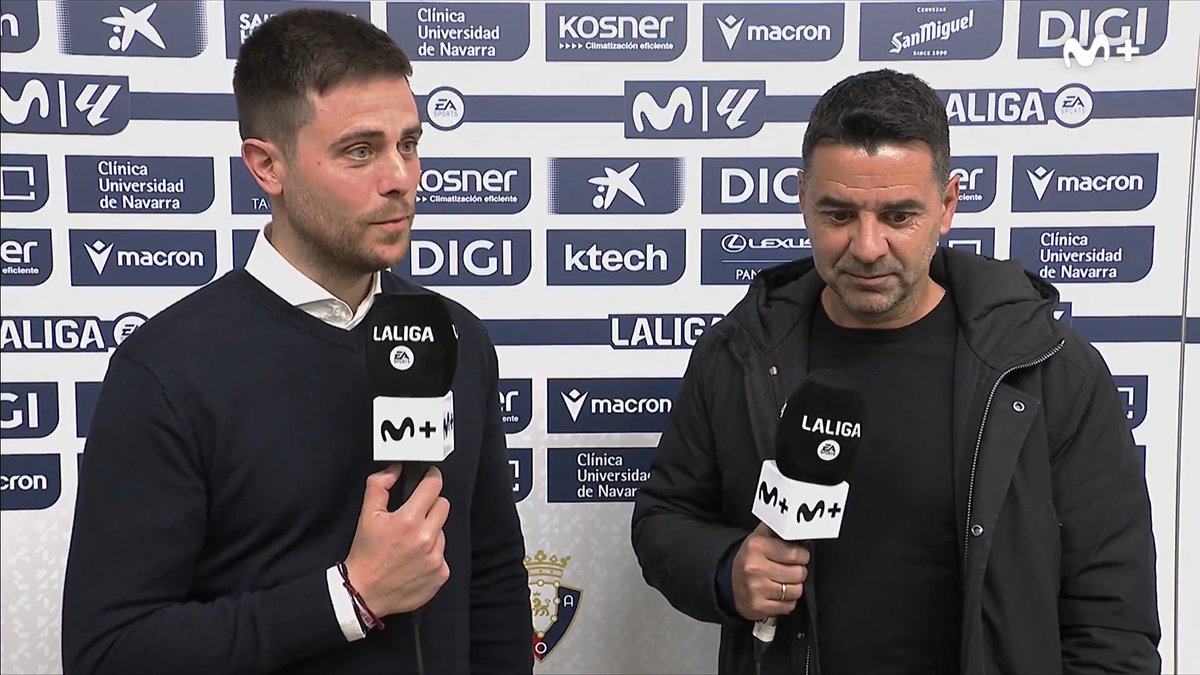 Lisci 🤝 Míchel #LALIGAEASPORTS #LaCasaDelFútbol