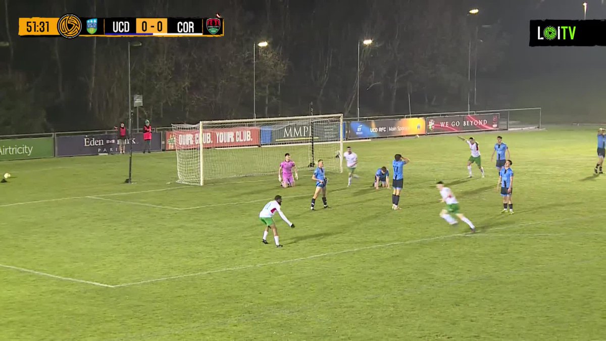 Cillian Murphy scores the first goal of his career in the Irish League in the 1-0 victory of Cork City vs UC Dublin. 🚬🇮🇪
