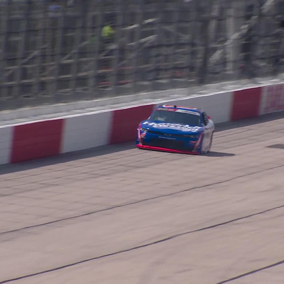 There's fast, and then there's Kyle Larson fast! He wins the Kennametal Pole Award at Darlington Raceway!
