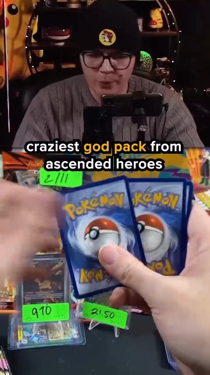 This pack just went nuclear 💥 Explore the must-have Pokémon lineup now live in our TCG Weekly Auction that closes tomorrow with Open Extended Bidding at 10pm ET: Have Pokémon collectibles? Email us at Sell@Goldin.com to consign to an upcoming auction! 🎥: blazingcards IG
