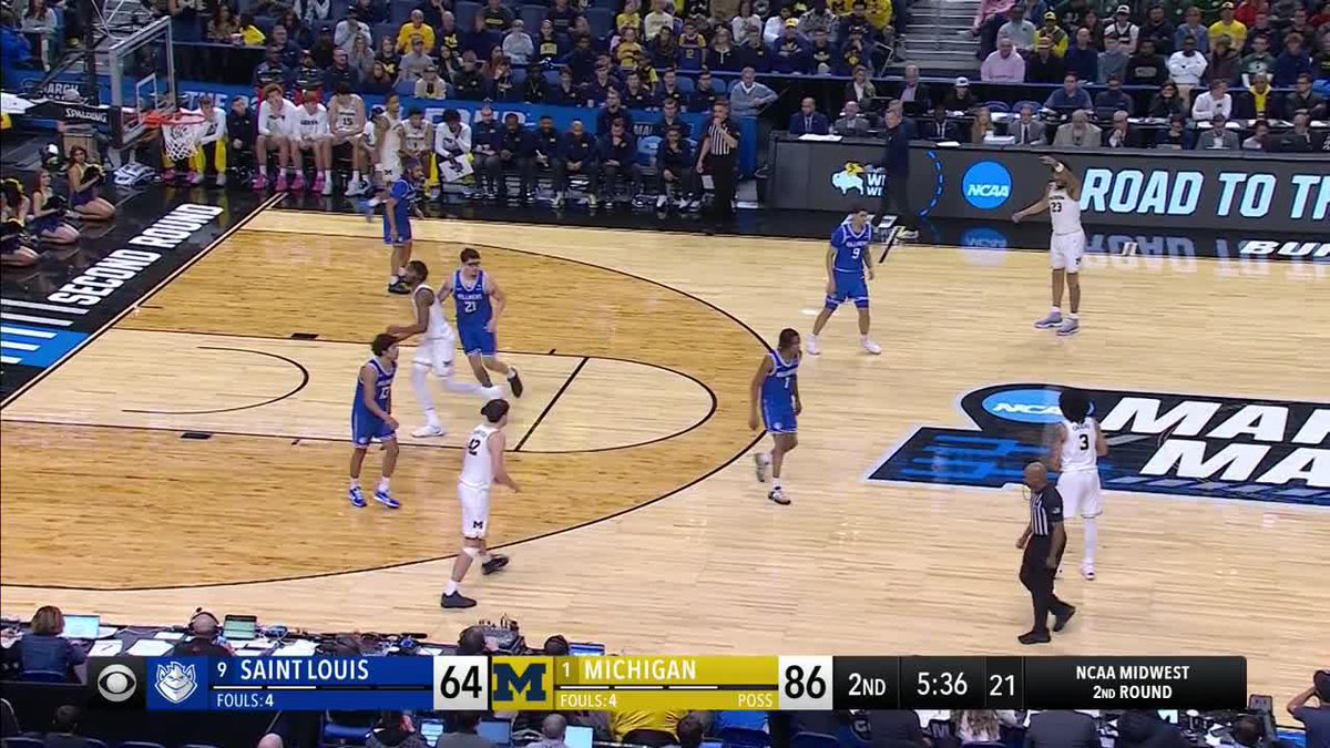 The Wolverines are pouring it on ☔️