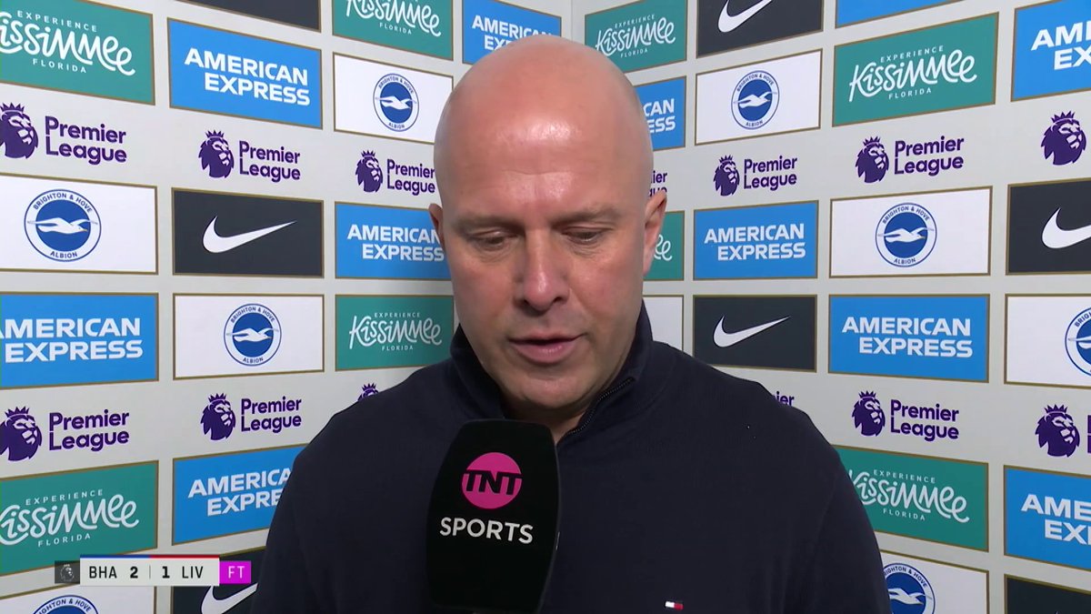 "Even away at Brighton, a club like Liverpool should be able to get a result." Liverpool boss Arne Slot on expectations for his side 💬 🎙️ @julesbreach | 📺 TNT Sports &amp; discovery+ UK