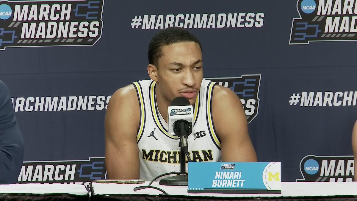 "Dominican LeBron." Nimari Burnett only has two words to describe his teammate Yaxel Lendeborg. 😤