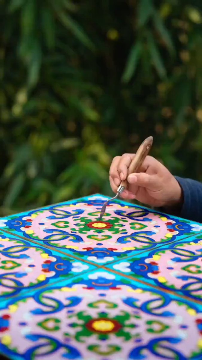 The details define the art. Everything just follows the old ways guided by tradition.