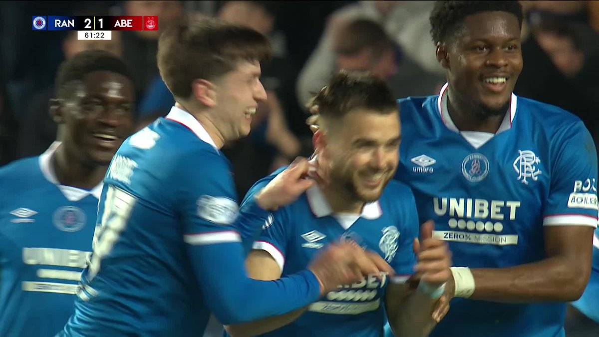 Nicolas Raskin strikes for the hosts! 🔵 Rangers Football Club restore their two-goal lead as the Belgian midfielder applies the finish 🇧🇪 𝑃𝑟𝑒𝑠𝑒𝑛𝑡𝑒𝑑 𝑏𝑦 SBK | 18+ | 𝑃𝑙𝑒𝑎𝑠𝑒 𝐺𝑎𝑚𝑏𝑙𝑒 𝑅𝑒𝑠𝑝𝑜𝑛𝑠𝑖𝑏𝑙𝑦