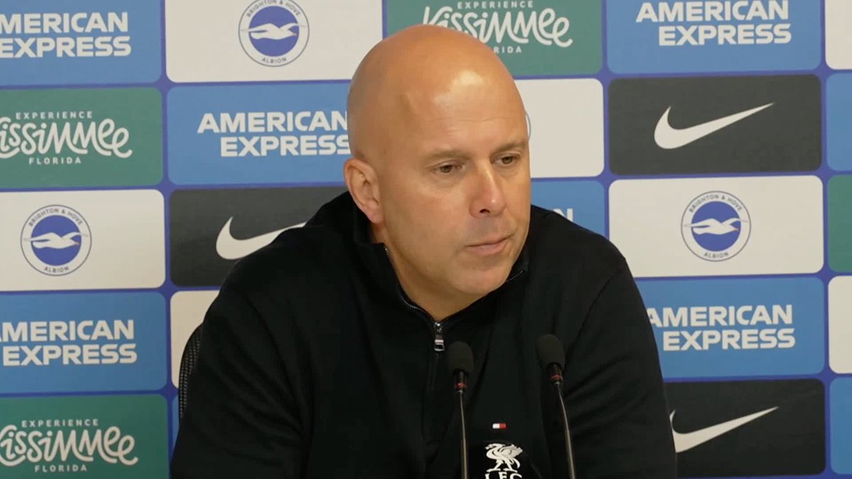 🗣️ ''It's not good enough. No matter how many excuses I come up with. It's still not good enough with the position we're in right now.'' Arne Slot reacts after Liverpool dropped more points in away defeat to Brighton.