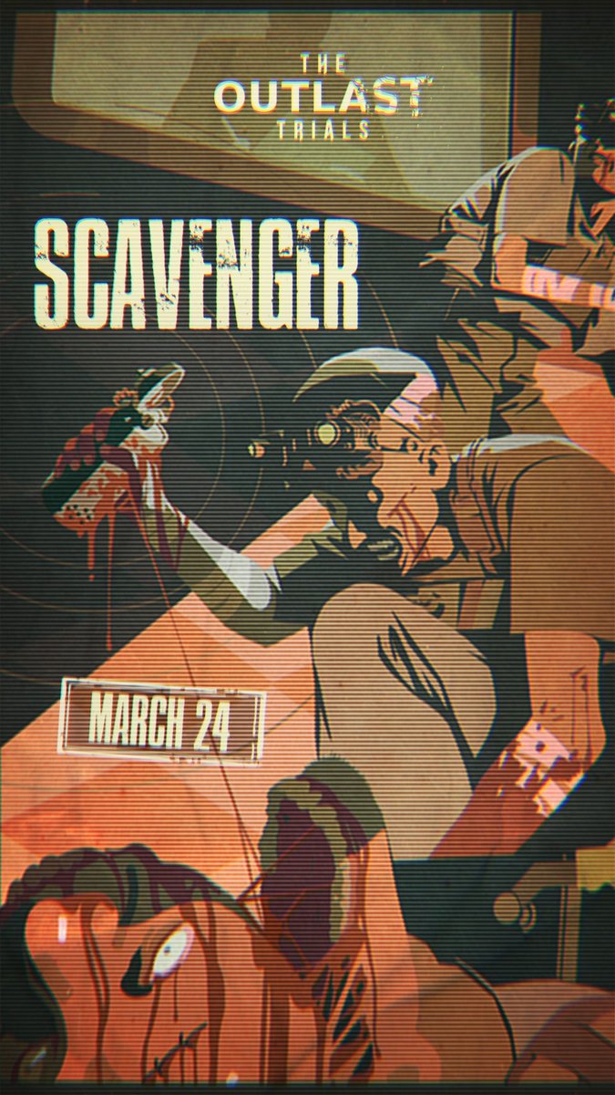 Reagents will play their part in [redacted] 👁️ Scavenger starts on March 24. Will you make it out alive? _________________ Les Réactifs joueront un rôle dans [supprimé] 👁️ Scavenger commence le 24 mars. Sortirez-vous vivant de cette épreuve? #TheOutlastTrials #Outlast