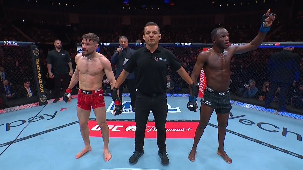 Losene Keita loses his UFC debut to Nathaniel Wood by split decision #UFCLondon