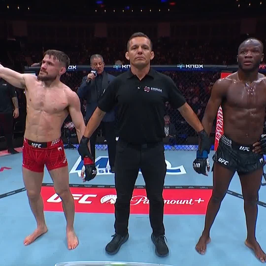Début manqué de peu pour Keita… ❌ Losene Keita s’incline par décision partagée face à Nathaniel Wood... 😓 #UFCLondon
