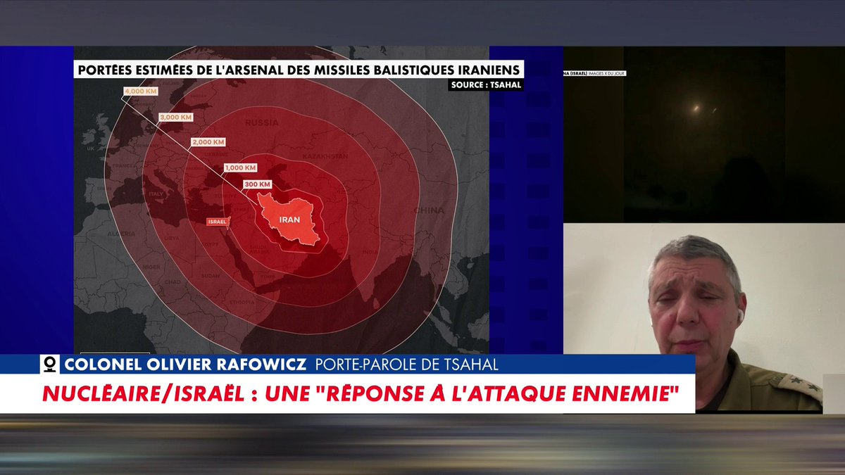 «Les Iraniens mentent depuis le départ», affirme le Colonel Olivier Rafowicz, porte-parole de Tsahal, dans #HDPros2WE Toute l'info est à retrouver sur