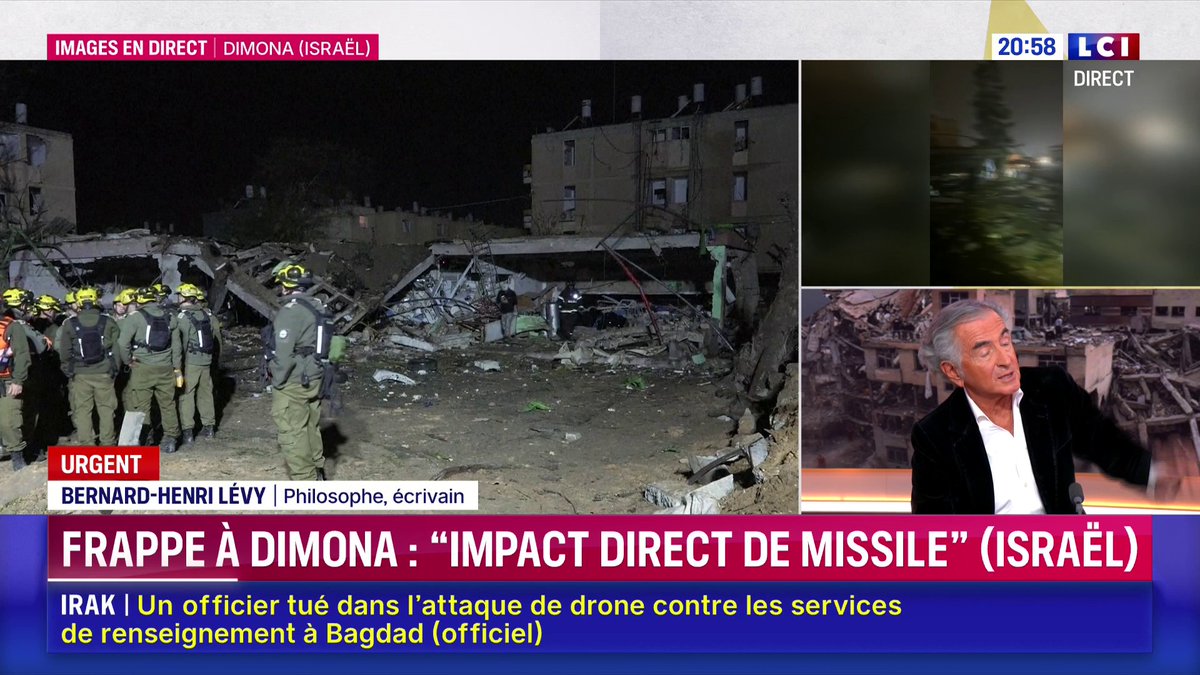 Guerre au Moyen-Orient : "Tout le monde sait que le détroit d'Ormuz est une espèce d'artère vitale extraordinairement facile à garrotter", lance Bernard-Henri Lévy (Bernard-Henri Lévy). "Le monde est préparé à ça." ▶️ avec ✦ Margot Haddad ✦