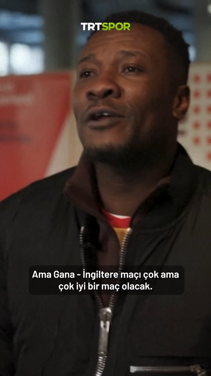 🗣️🎙️ Asamoah Gyan: "İngiltere ile aynı gruptayız; kağıt üzerinde dünyanın en iyilerinden biri. Ama ben İngiltere maçına değil, Gana'nın gruptan çıkmasına odaklıyım. Gerisini sahada göreceğiz."