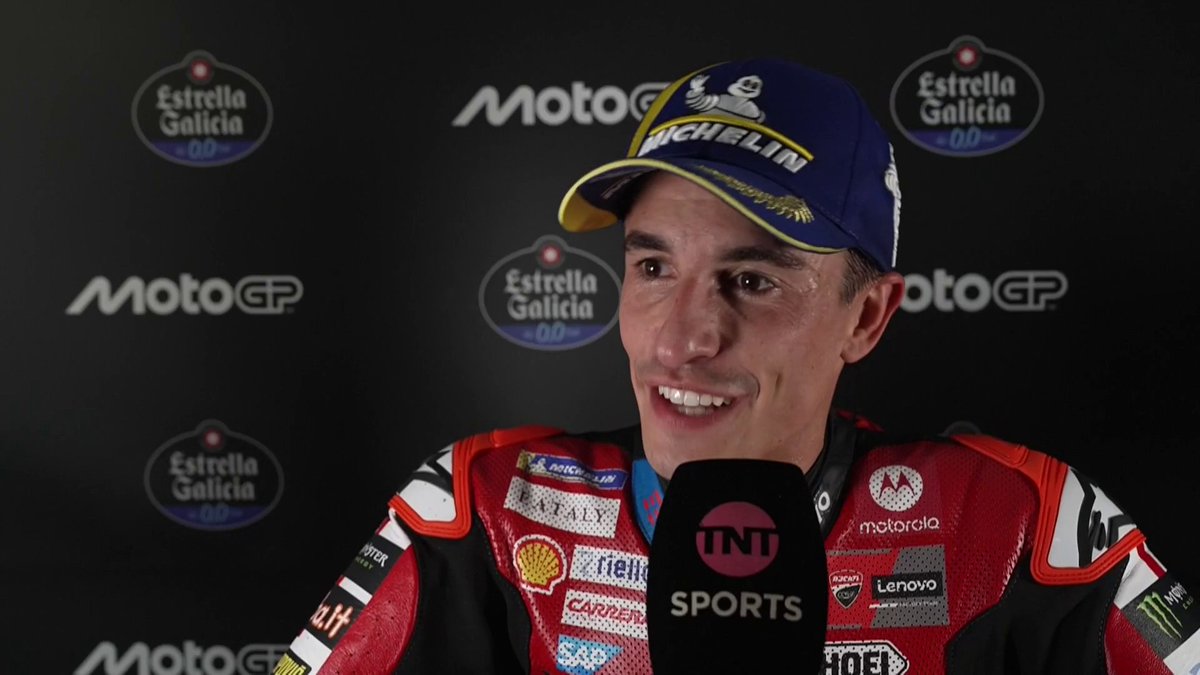 First Sprint win of the year and the first every Sprint winner in Brazil 🏆 Hear Marc Marquez's first words following his triumph in Goiania 🎙️ #MotoGP | #BrazilianGP | Live on TNT Sports and Discovery+