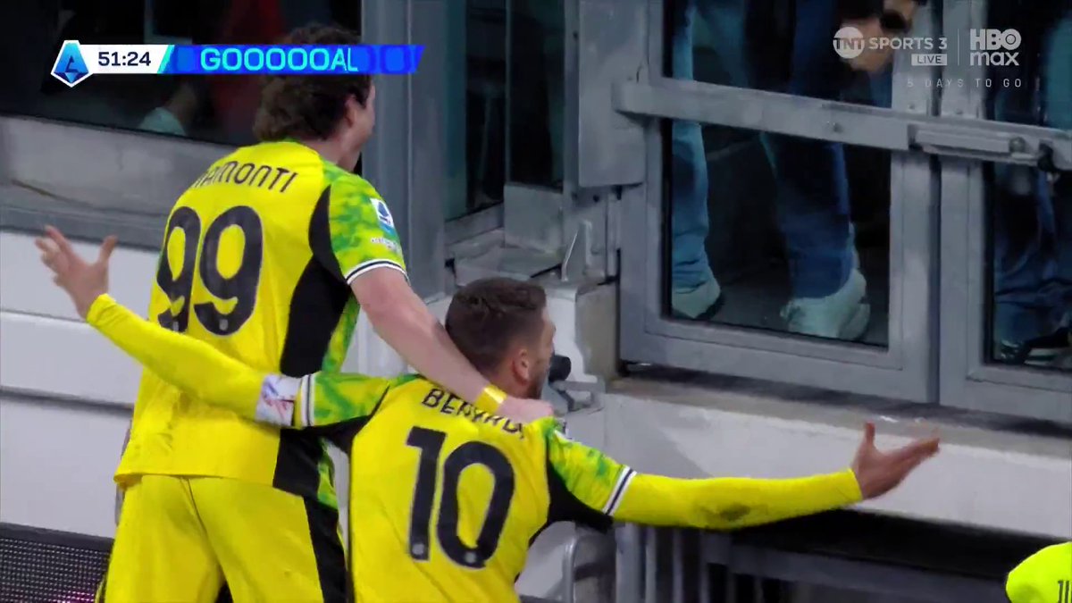Pinamonti equalises for Sassuolo 🔥 📺 TNT Sports &amp; discovery+ UK