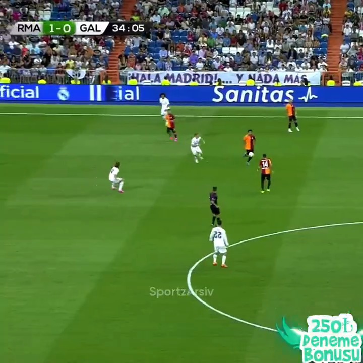 Galatasaray’ın Real Madridli oyuncuların başını döndürdüğü tika tika 🔥