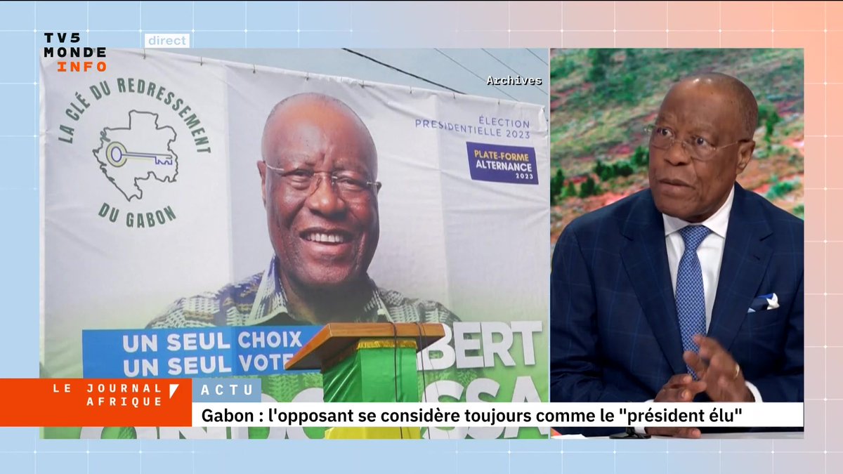 "Je suis la seule autorité politique crédible". L'opposant Albert Ondo Ossa se considère comme le président légitime du Gabon, et ne reconnait pas l'élection de Brice Clotaire Oligui Nguema qu'il qualifie de "putschiste en chef". Il est notre invité.