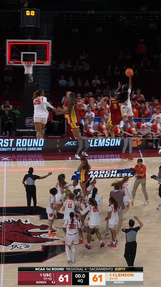 IF ONLY THIS COUNTED 🤯 Clemson was this close to winning in regulation 😳