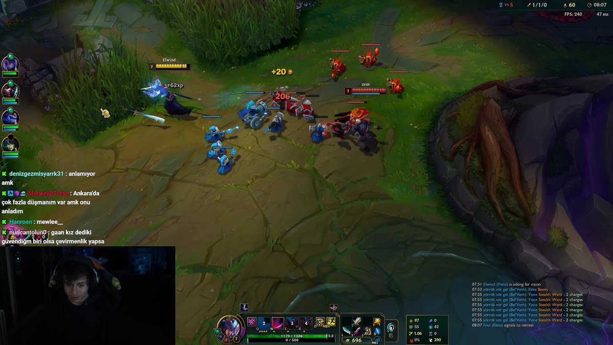 elwind e-girl ile lol girmiş kız ahlayınca heyecandan hiç bir skilli tutturamayıp ölüyor
