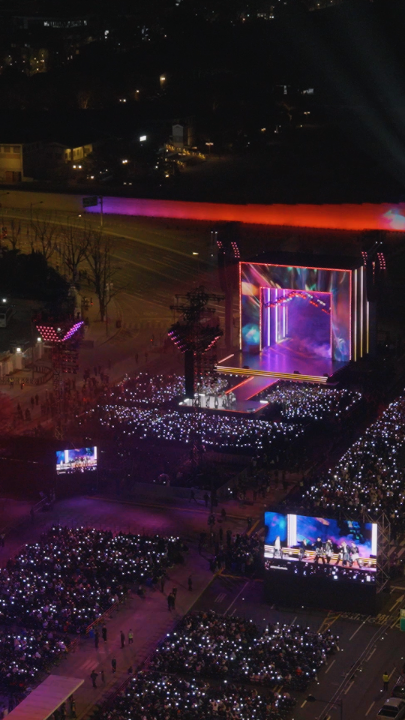 ステージをスーパーズームで撮影してみた👀 『BTS THE COMEBACK LIVE | ARIRANG』 Netflix独占ライブ配信! BTS JAPAN OFFICIAL #ネトフリでBTS #BTSLiveonNetflix #BTS_ARIRANG