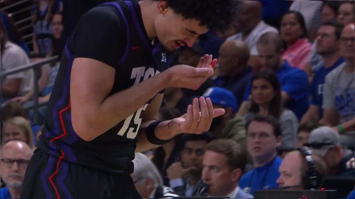 "To me, it doesn't feel overly excessive." -- Gene Steratore on David Punch taking an elbow to the face from Cameron Boozer