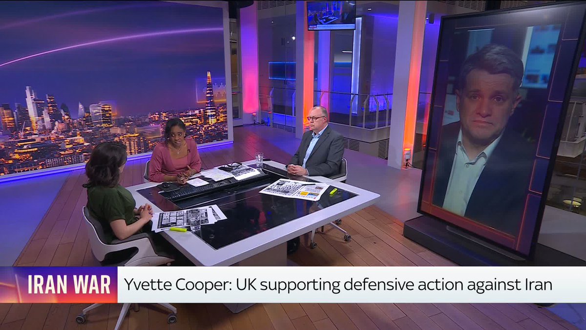 "This is so problematic for Labour at a time when they need everything they can get to get the economy back on track." @DuncanBarke and Rosie Holt talk to Gillian Joseph about how the government is handling the war in Iran so far. The Wrap ➡️