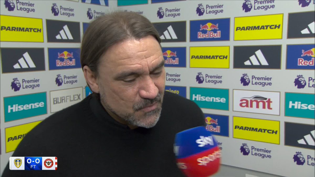 "We're not dancing on the table that's for sure" 😅 Leeds boss Daniel Farke says there are positive takeaways from his side's draw against Brentford 🗣️