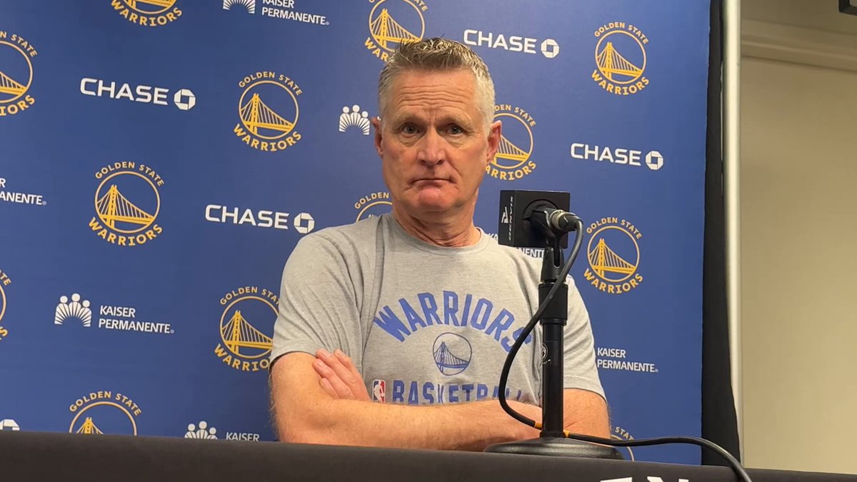 Detailed answer from Steve Kerr on Brandin Podziemski and the balance between what he does as a secondary role player and what he wants to be as a primary on-ball player
