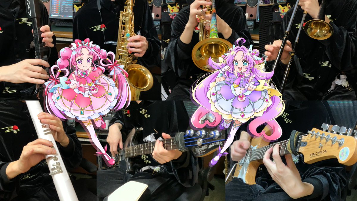 オープン! さーだーまーさーしー ジュエルキュアウォッチ! プリキュア!ウェイクアップタイム! サン!見つける! ロク!向き合う! キュー!奇跡のふたり! クルッと回して!キュートに決めるよ! どんな謎でもはなまる解決!名探偵キュアアンサー 重ねた推理で笑顔でジャンプ!名探偵キュア