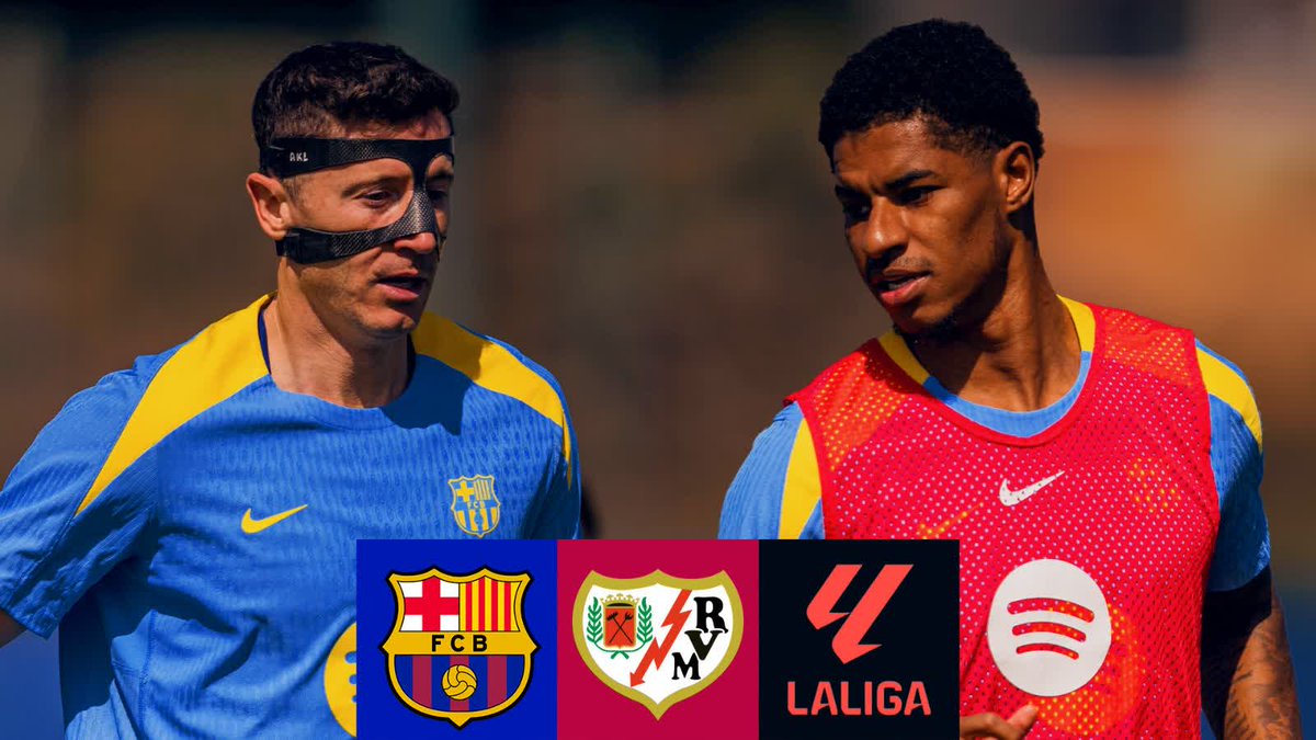 مباراة لتعزيز الصدارة 🙌 ⏳ #BarçaRayo