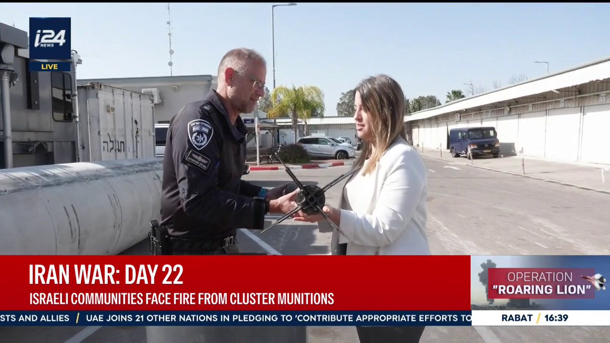 What are cluster bombs? Natasha Raquel Kirtchuk explains how both Israeli communities and the IDF are dealing with the latest threat from Iran. 👇For more news and updates, visit our official website👇