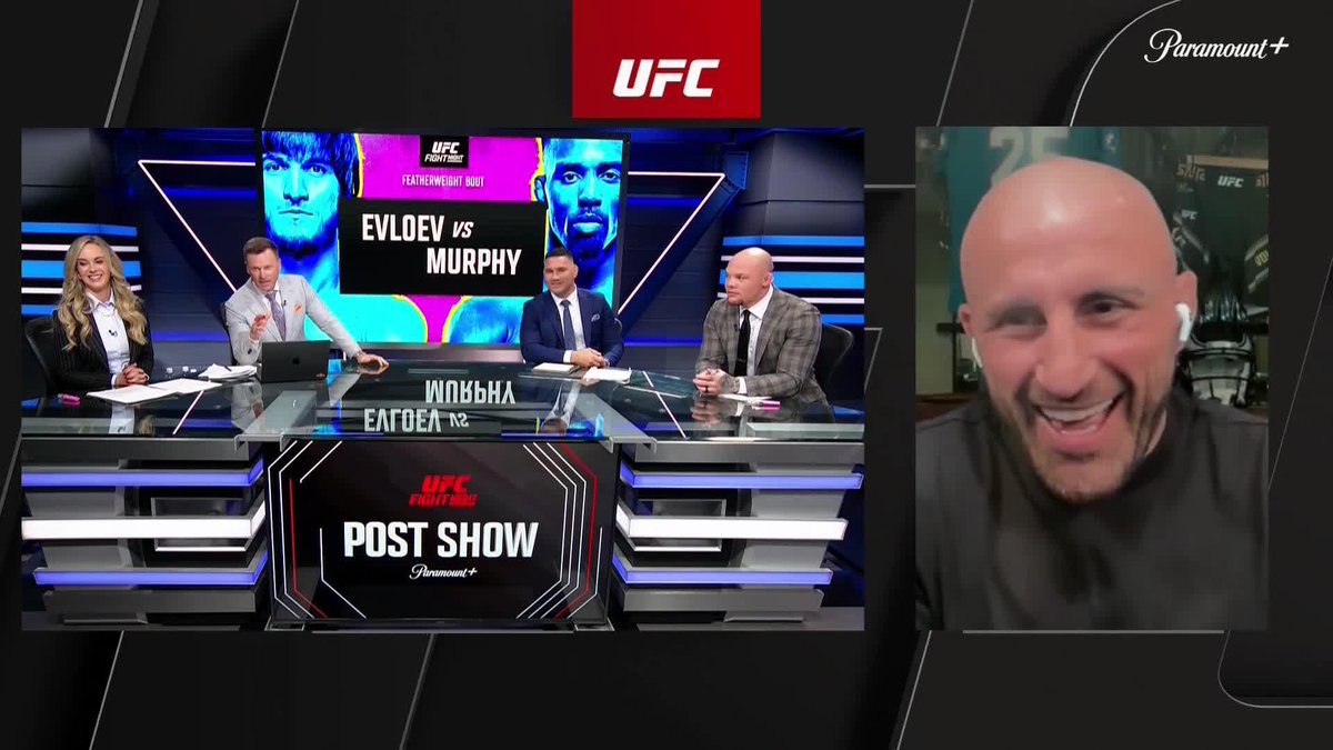 Movsar on Alexander Volkanovski: "He's been waiting for me for a long time. So before he gets too old, let's make it happen." Volkanovski: "This old man still has some tricks left. Bring it on." 😂 📺 Paramount+