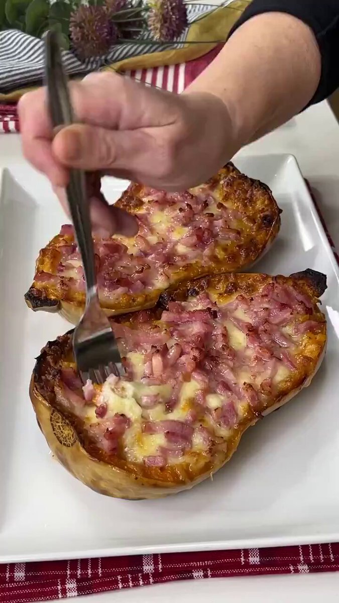 "Calabaza" Por esta receta deliciosa que podés preparar de calabaza gratinada al horno.