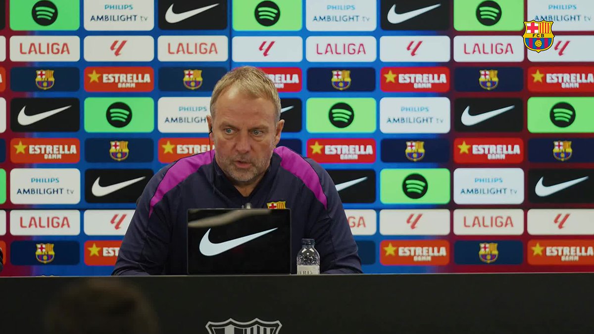 Hansi Flick's presser ahead of #BarçaRayo 👇