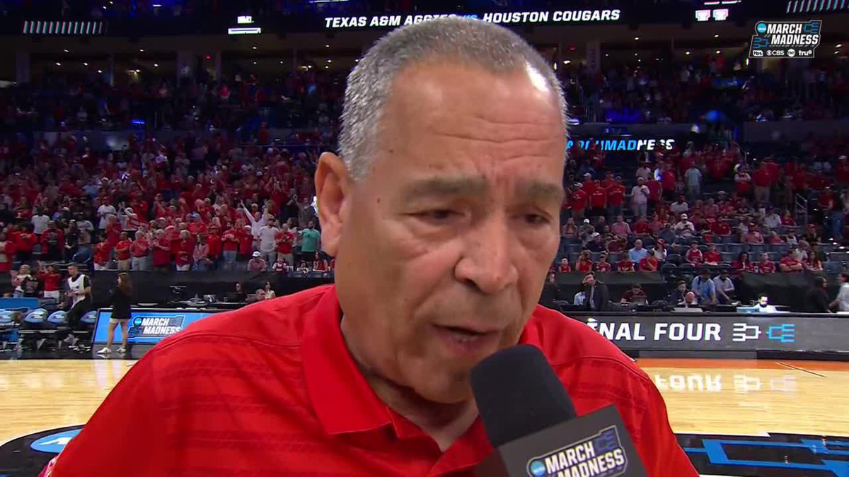 "Out focus is on playing Cougar basketball, not where we're at." Houston coach Kelvin Sampson on Houston playing in the Sweet 16 2.1 miles away from campus