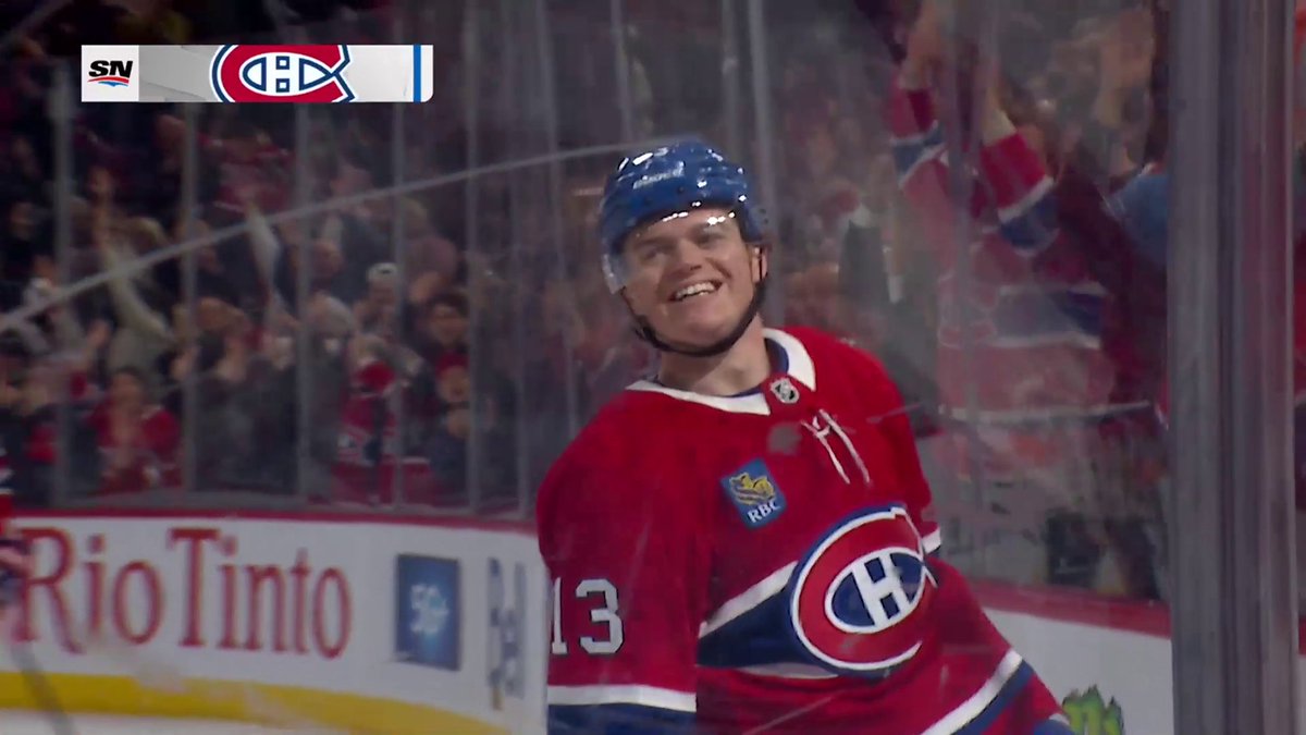 MR. SATURDAY NIGHT STRIKES AGAIN TO GIVE THE CANADIENS THE LEAD! 🤩 📺: Sportsnet or TVA Sports ➡️