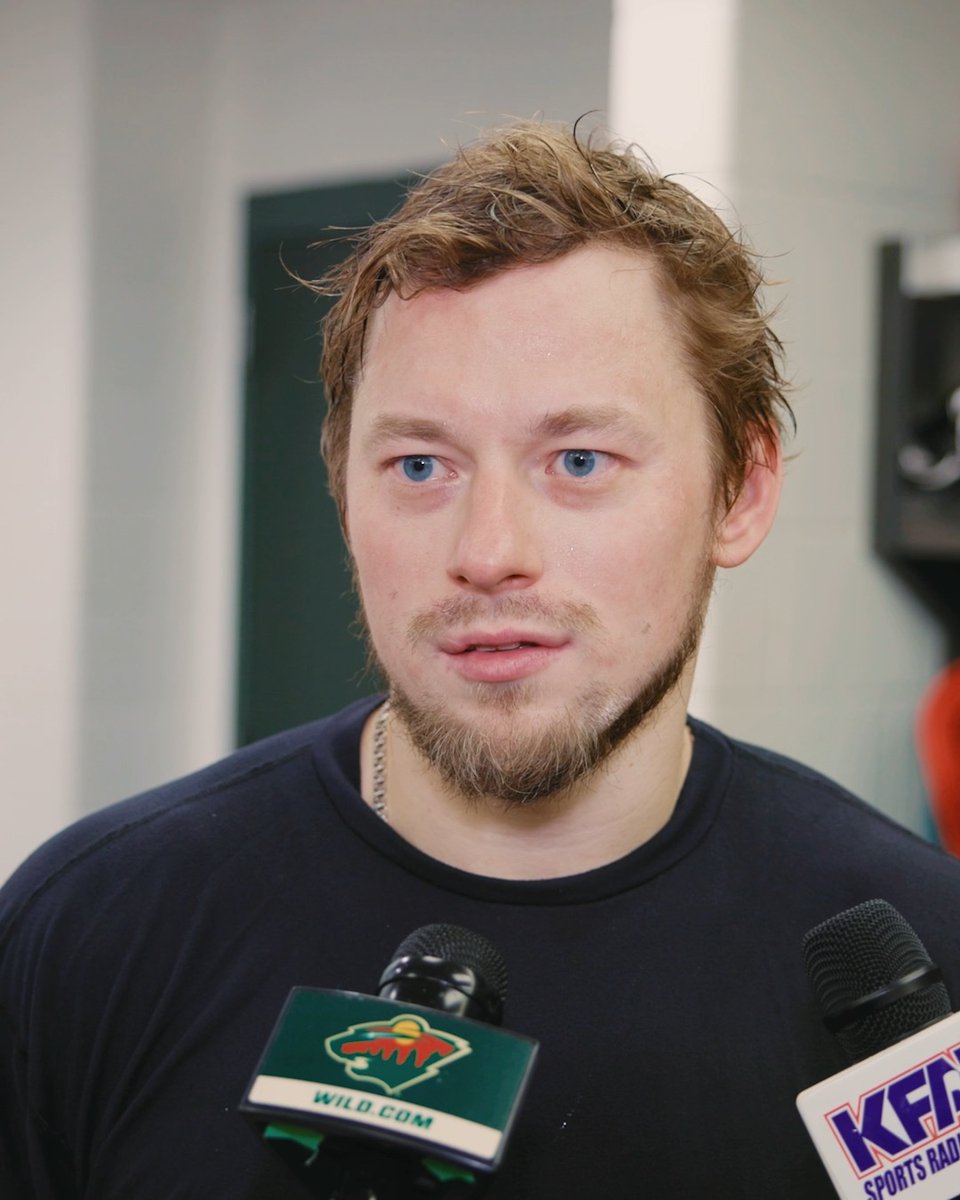"I like games like this" 🗣️ Vladimir Tarasenko on each team playing a playoff-style defensive game #mnwild