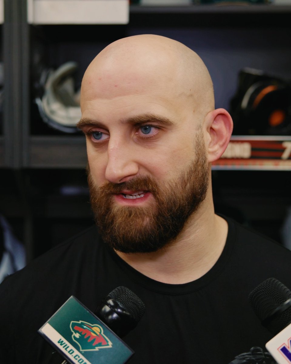 "We went shot for shot tonight" 🗣️ Nick Foligno on each team playing a playoff-style defensive game #mnwild