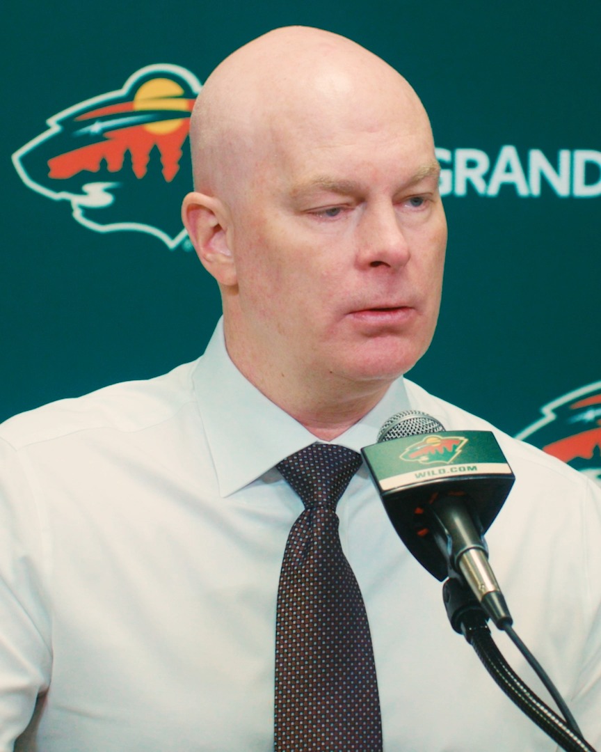 "Not to be unexpected what we saw tonight" 🗣️ Coach Hynes on the game today feeling like a playoff game #mnwild