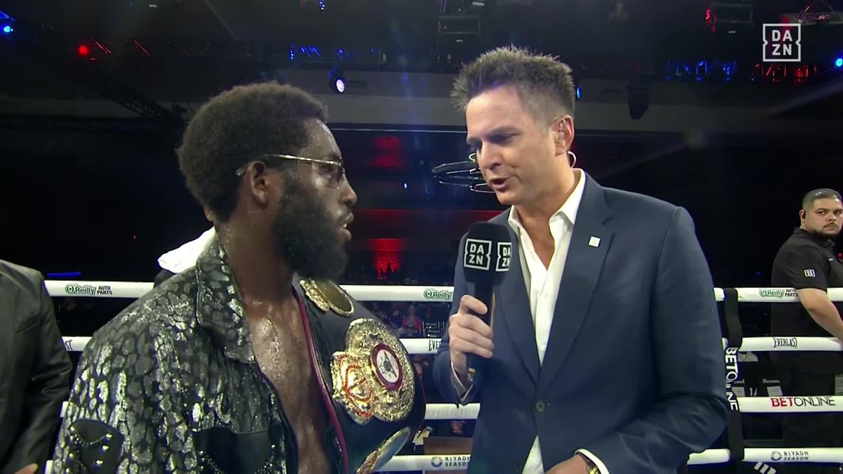 Corey's message to Eddie Hearn! #AdamesWilliams | LIVE NOW on DAZN ▪️
