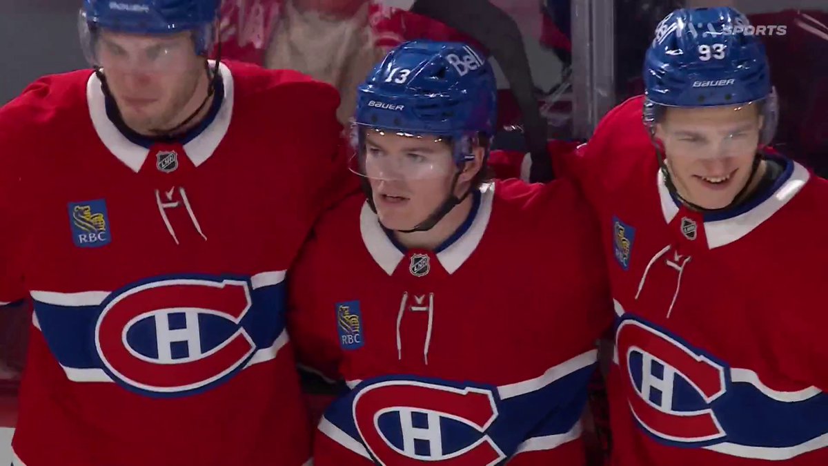 COLE CAUFIELD. HAT TRICK. 5 POINTS. MR SATURDAY NIGHT. #GoHabsGo
