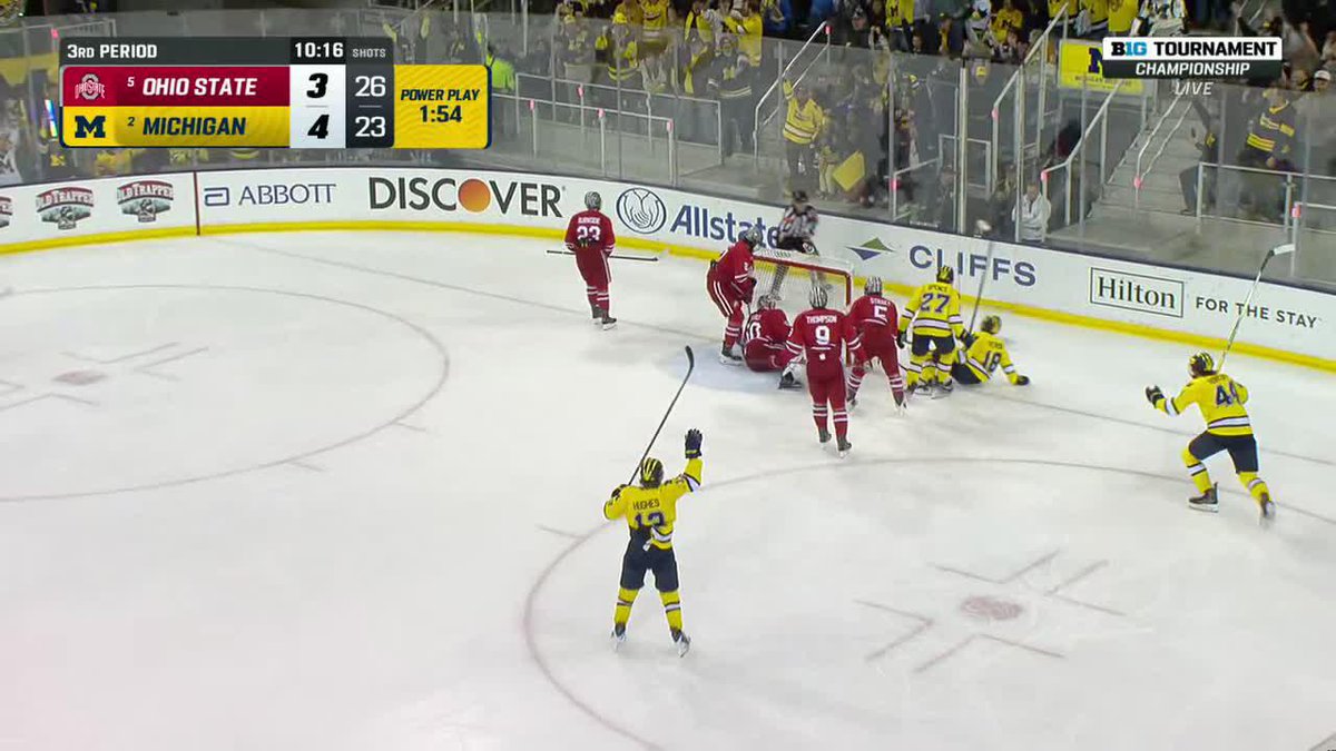 Jayden Perron just dancing to the goal!